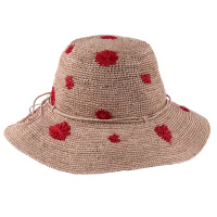 Crochet red spot