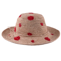 Crochet red spot