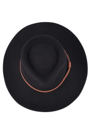 Fedora Trilby Hat Black