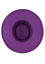 Porkpie Wool  hat Purple