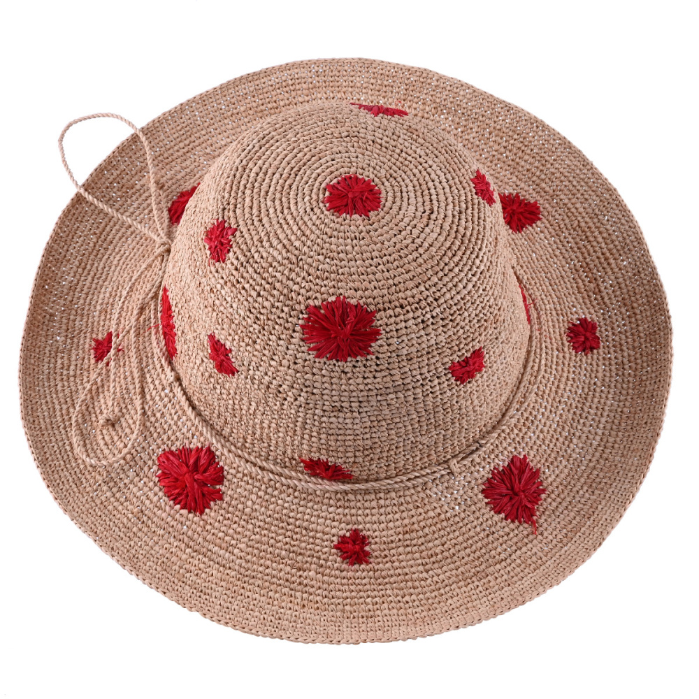 Crochet red spot