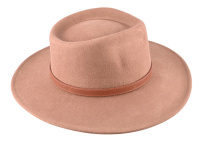  FEDORA TRILBY HAT FAWN