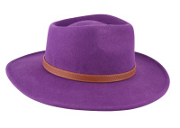  Fedora Trilby Hat  Purple