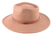  FEDORA TRILBY HAT FAWN