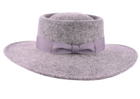 Porkpie WOOL HAT Grey